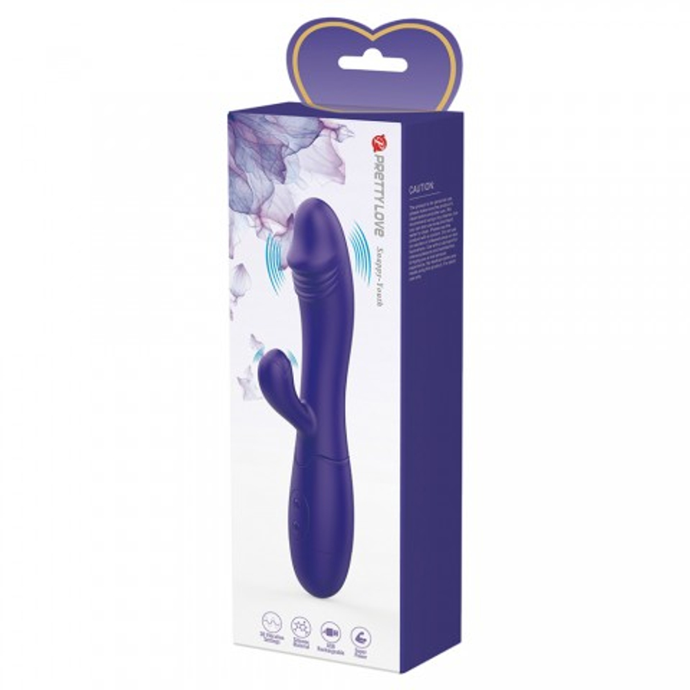 Вибратор-кролик Snappy youth (19 см)