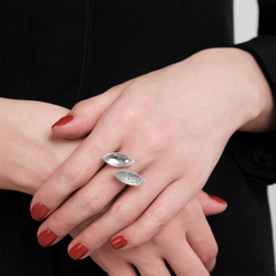 "Куопио" кольцо в серебряном покрытии из коллекции "Финляндия" от Jenavi
