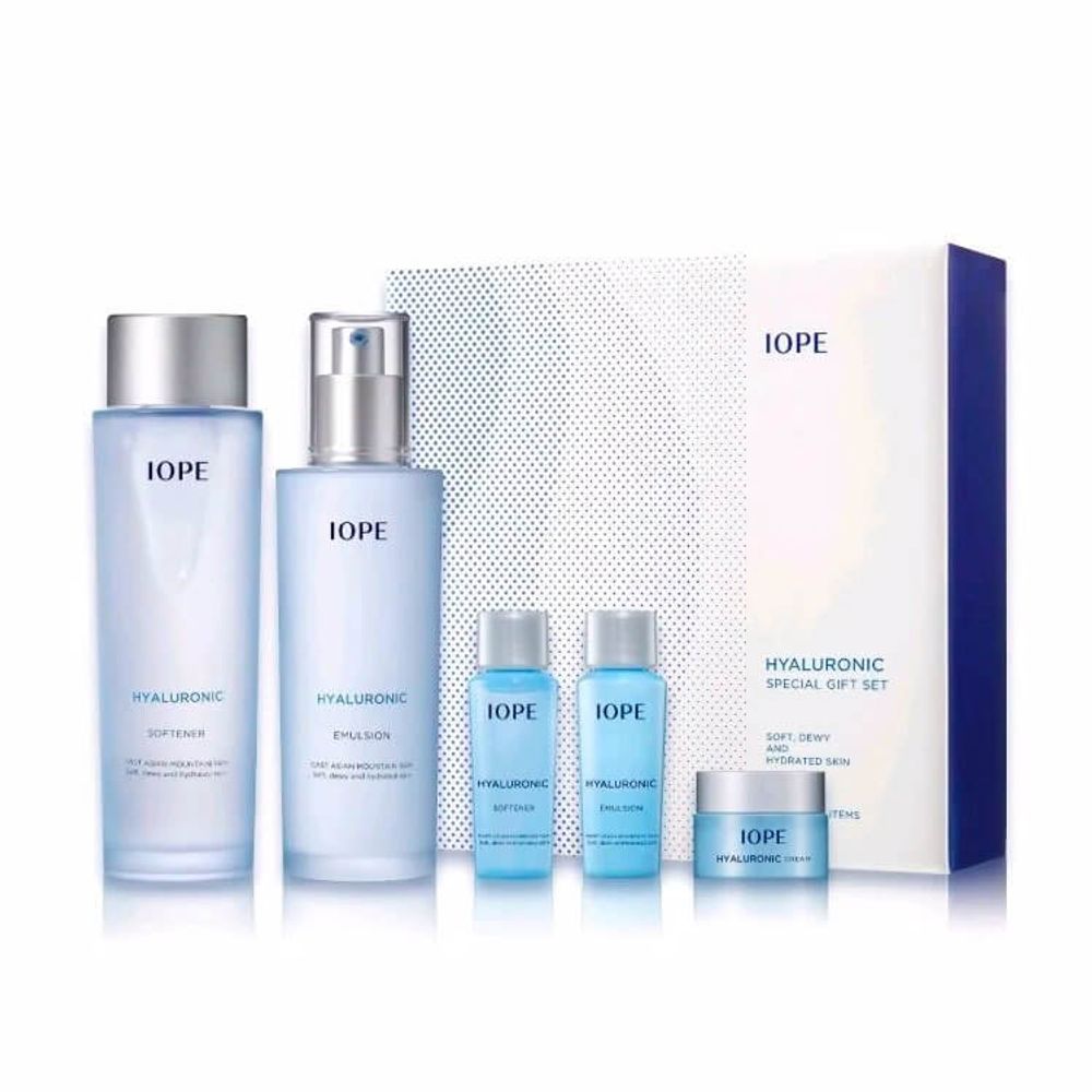 IOPE Hyaluronic Special Set набор интенсивно увлажняющих средств для кожи лица