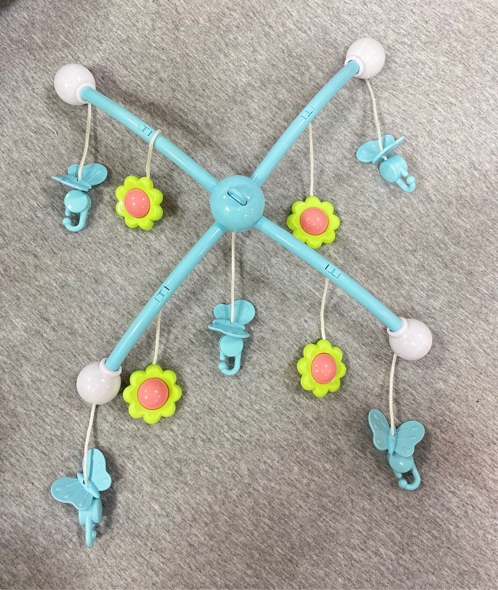 Музыкальный мобиль "Няша" аккум.питание/мягк., 40 мел., ду, с проектором