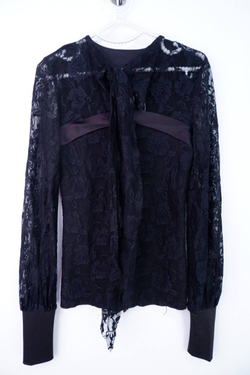 Блузка Lussotico для романтичной особы, маркировка 38 eur, визуально 44 размер