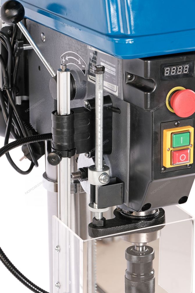 NORDBERG (ND25111V) Станок сверлильный (1100Вт, 25мм, вариатор скорости,тиски)