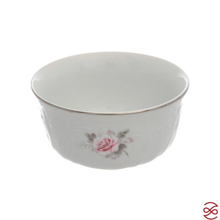 Набор пиал Bernadotte Серая роза платина 11 см(6шт)