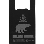 Пакет-майка "МЕДВЕДЬ" 30х55-17мкм (комплект 100 шт)