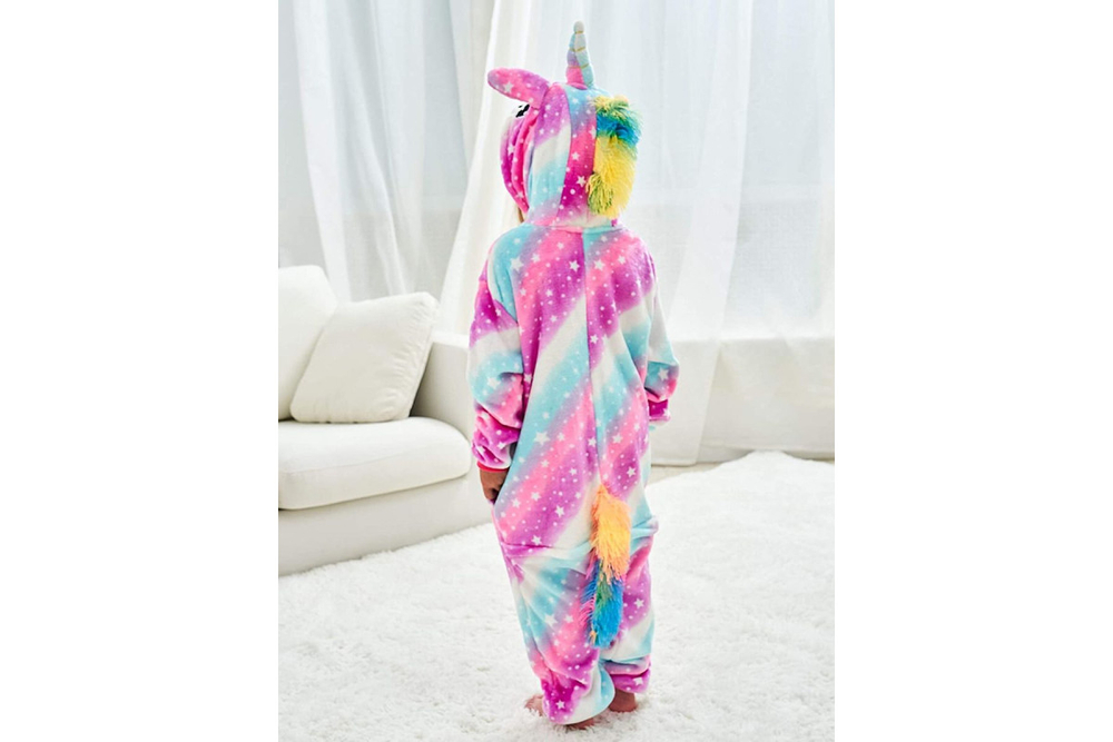 Кигуруми для детей Funfur Единорог Звездный Свет Фиолетовый M