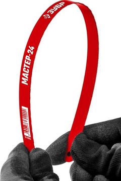 ЗУБР Мастер-24, 24 TPI, 300 мм, коробка 50 шт, гибкое полотно по металлу (15853-24)