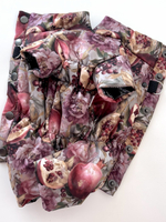 Демисезонный комбинезон с кнопками на спине (девочка) гранаты