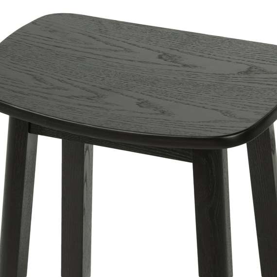 Полубарный стул Sed 66 см, черный