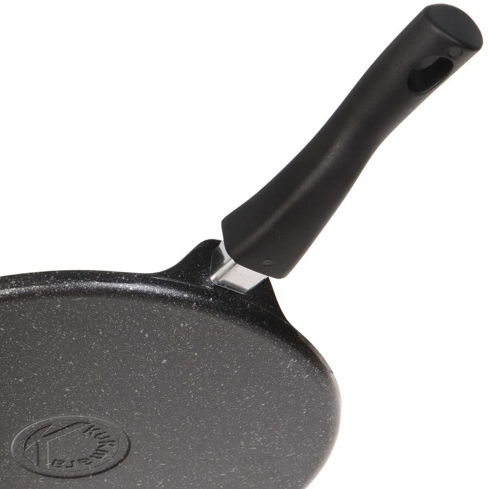 Сковорода-чудушница алюминий, 32 см, антиприг, Kukmara, Темный мрамор, счмт321а, съем руч