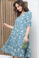Платье "Юна" (джинс) П5665 LT Collection