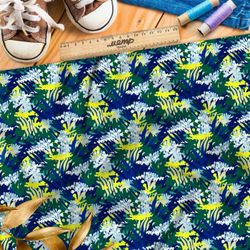 Ткань премиум флис живописные фантазии