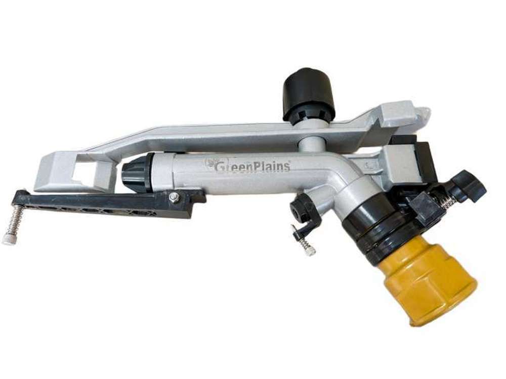 Спринклер для полива секторный, 1 1/2" ВР, алюминиевый сплав, 10, 12, 14, 16, 18мм сопла