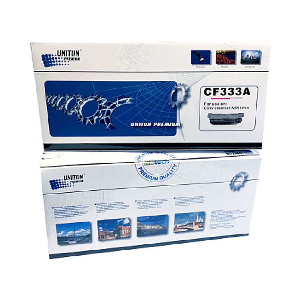 Картридж CF333A для HP Color LJ M651 (654A) пурпурный (15K) UNITON Premium
