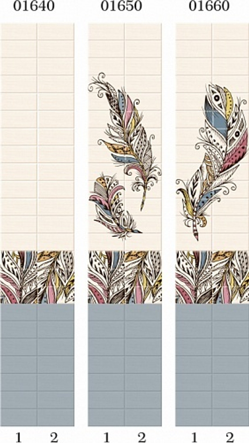 Панель ПВХ фотопечать 3D Panda Шарм 2700х250 мм