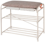 ПОДСТАВКА Д/ОБУВИ ЗМИ УЮТ 23 С СИДЕНЬЕМ БЕЛЫЙ