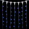 Светодиодный занавес 1*9 м., 900 синих LED ламп, прозрачный провод ПВХ, LTC (PCL901-10-2B)