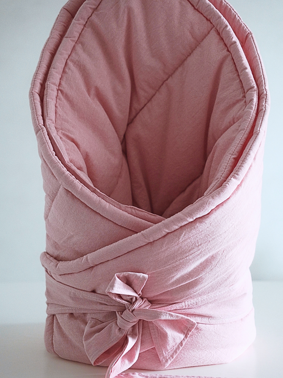 Одеяло стеганое розовое МИНИ