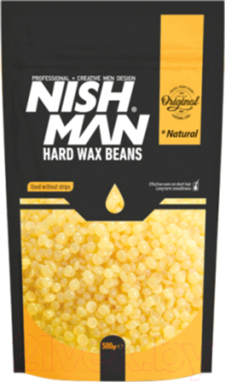 NISHMAN Naturel - Воск для депиляции в гранулах 500 г