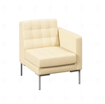 Секция с подлокотником одноместная ФОРЕСТ