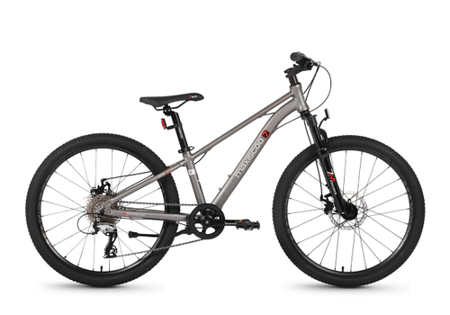 Велосипед 24'' Maxiscoo 7BIKE Серый Матовый (2026)