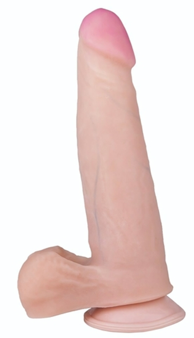 Телесный фаллоимитатор HUMAN COPY 7,3 - 20 см. (Цвет: телесный)