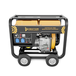 Дизельный генератор Vektor DG-7000 - [7 кВт / 220V]