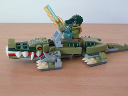 LEGO Chima: Легендарные звери: Крокодил 70126 — Crocodile Legend Beast — Лего Чима