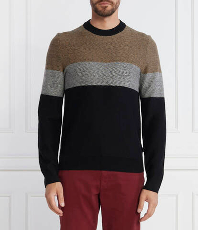 Хлопковый свитер marameo BOSS BLACK - черный(50500662)