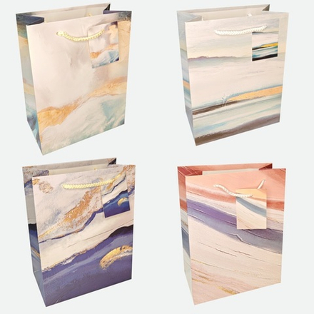 Пакет подар. бумажн. 31*42*12 см 210 гр/м2, 4 дизайна