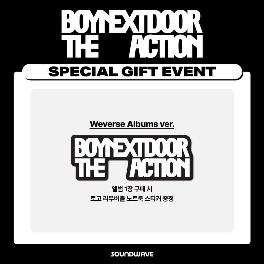 Альбом BOYNEXTDOOR - The Action (Weverse Albums ver.)
