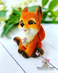 Силиконовая форма Лисичка