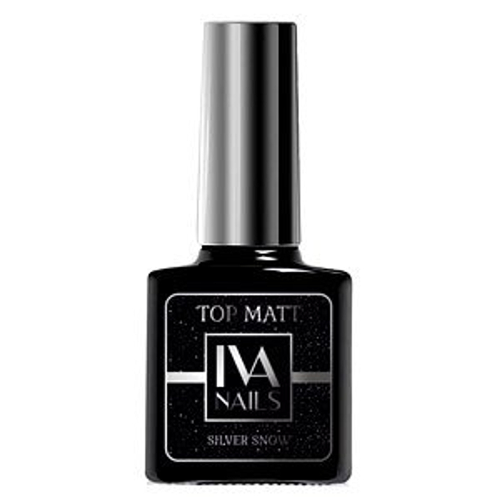Top Matt SILVER SNOW, IVA NAILS