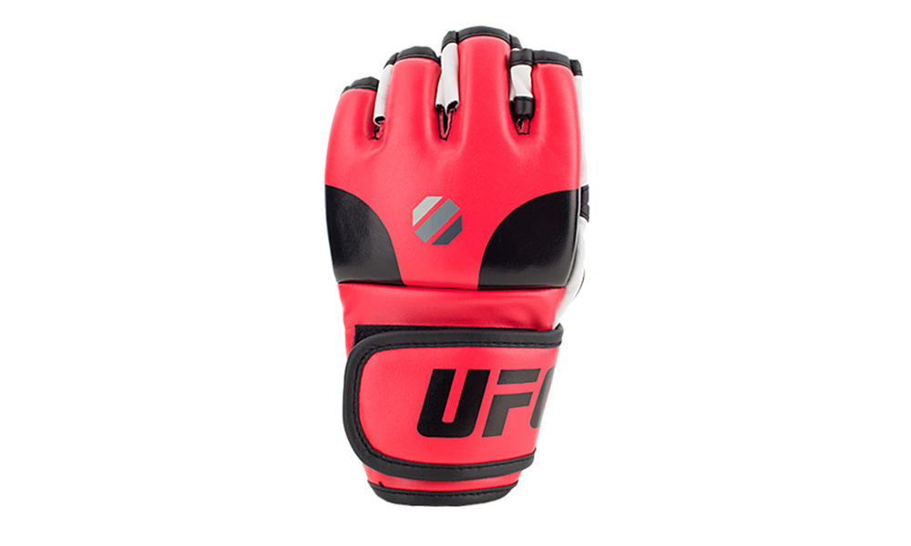 Перчатки MMA тренировочные с открытой ладонью S/M - R UFC