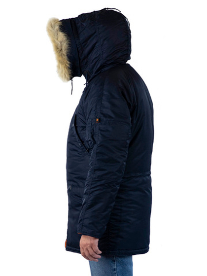 Куртка Аляска N-3B Husky II Nord Storm (синий - r.blue/orange)