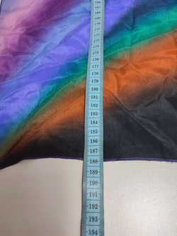 Шарф разноцветный