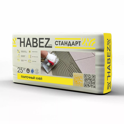 359 Клей плиточный Habez Стандарт для внутренних и наружных работ 25кг