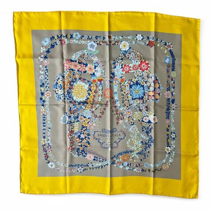 Платок Hermes 90х90 см