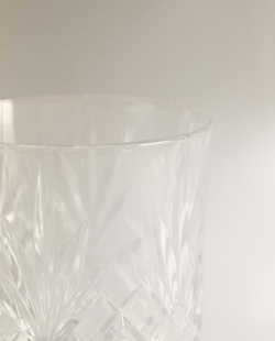 Zara Home стакан из стекла, цвет прозрачный, 9.4 см