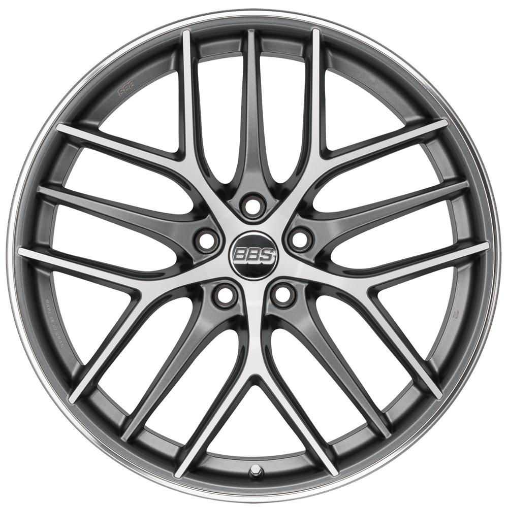 Диск колесный BBS CC-R 8x20 5x112 ET27 CB82.0 graphite/diamond cut
