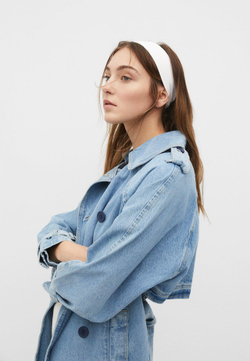 STRADIVARIUS Набор из 2 эластичных резинок для волос, черный