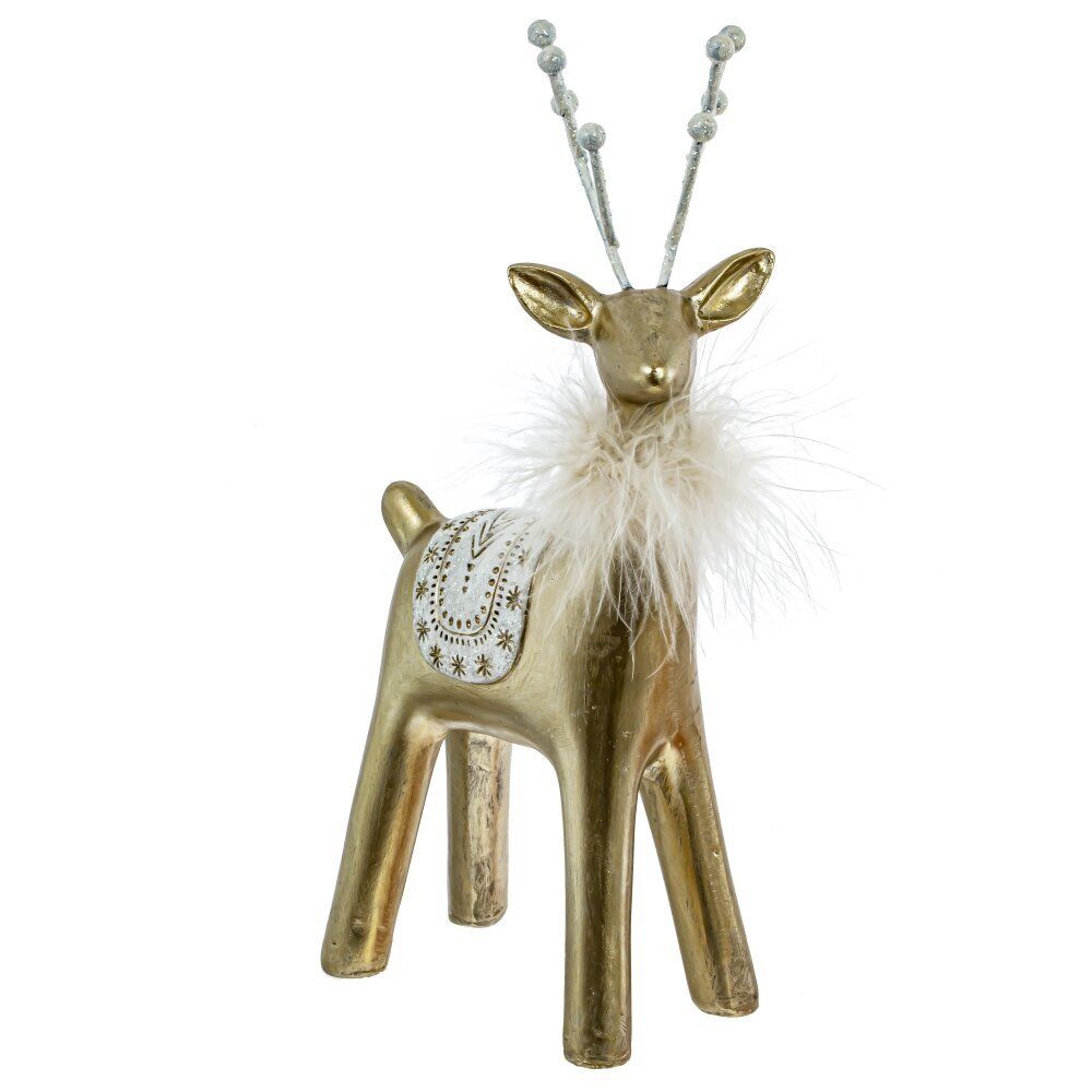 GAEM Фигурка декоративная "Олень", L14 W8 H27 см