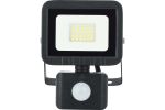 Прожектор светодиодный ЭРА 20Вт 6500К 1600Лм 100x130x45 IP65 с датчиком движения регулируемым, Б0043585