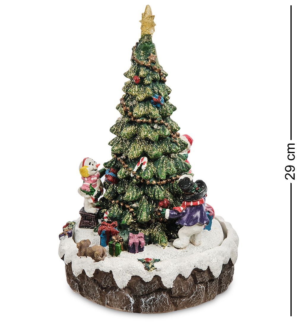 XM-714 Новогодняя миниатюра с подсветкой