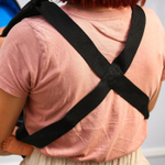 6883527 Рюкзак кенгуру "Сидим и лежим", цвет серый