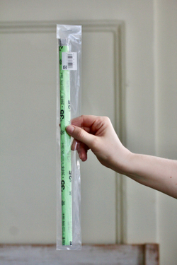 Проволока длинная японская формат U в зеленой упаковке № 35 Белая, длина 72 см согнута пополам, 100 штук.