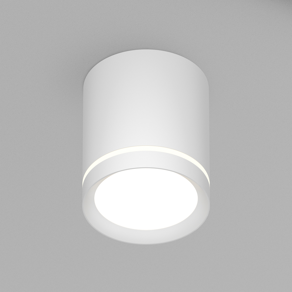 DK4013-WH Светильник накладной IP 20, 5 Вт, LED 4000, белый, алюминий/акрил