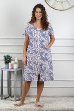 Халат Тина-1 Виотекс СИНИЙ