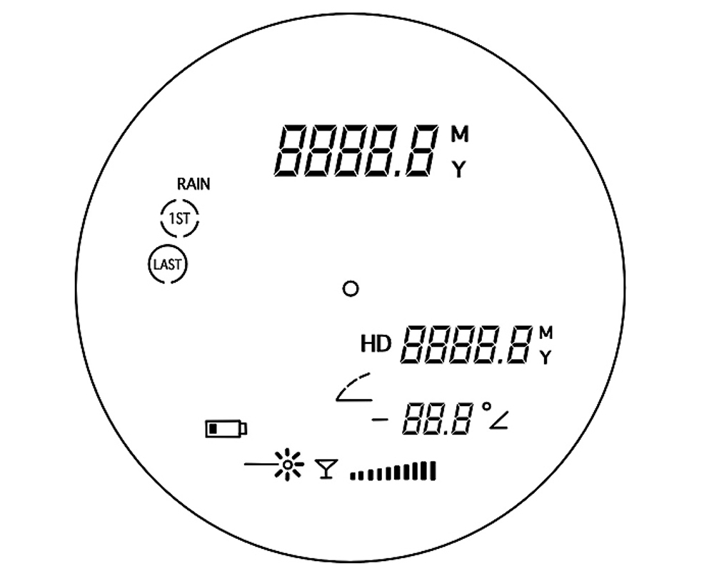 Бинокль Veber 8x42 RFA1200 с лазерным дальномером [27143]