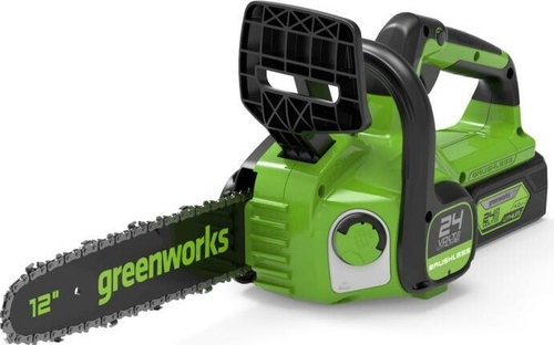 Ак. пила цепная GREENWORKS GD24CS30 с АКБ 4АЧ и ЗУ