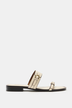 ZARA САНДАЛИИ С ПРЯЖКАМИ, ЭКРЮ